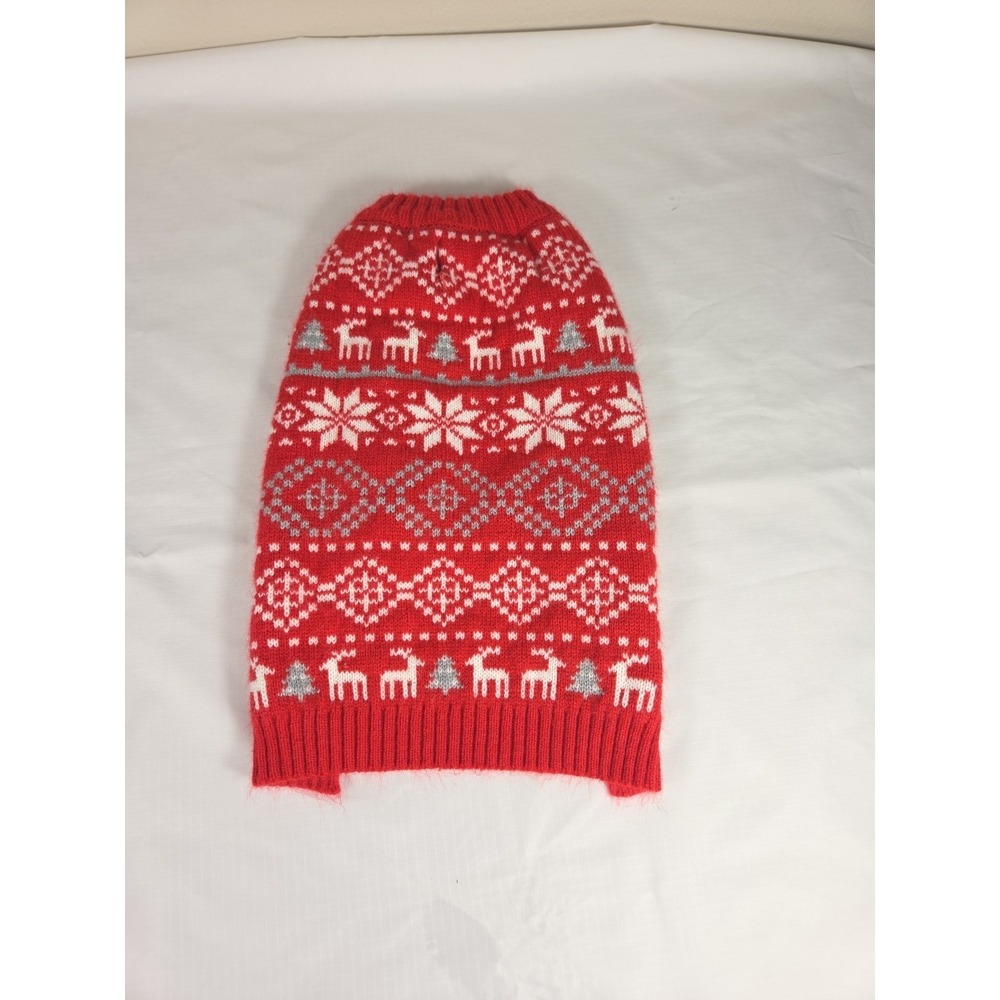 Frisco- Raindeer Christmas Dog Sweater Size M